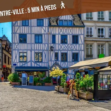 La Cabane, Au Calme Proche Du Centre, économique Appartamento Rouen
