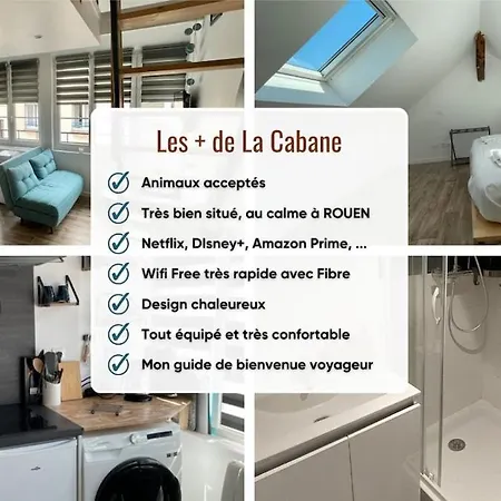 La Cabane, Au Calme Proche Du Centre, économique Appartamento *